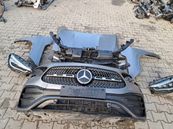 Mercedes GLA 247 Bumper Hood Headlights & TV Radiator Set